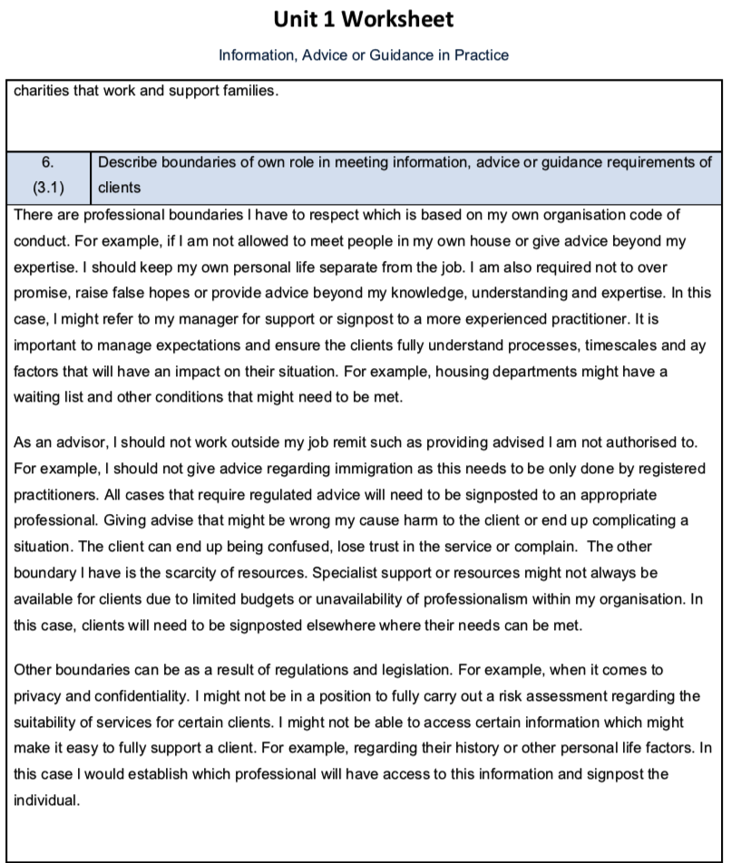 iag level 2 answers unit 1